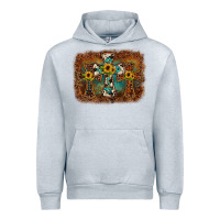 Heather Grey cross backgraund Urban Hoodie - JahusDesignShop