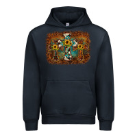Navy cross backgraund Urban Hoodie - JahusDesignShop