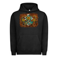 Pigment Black cross backgraund Urban Hoodie - JahusDesignShop