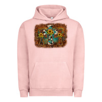 Pigment Salmon cross backgraund Urban Hoodie - JahusDesignShop