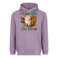 Lavender im head heffa just ask me Heavyweight Hoodie - texasbilliewilder