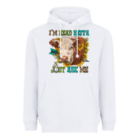 White im head heffa just ask me Heavyweight Hoodie - texasbilliewilder