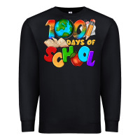 Black 100 days of school Premium Sweatshirt - texasbilliewilder
