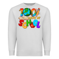 Dove Grey 100 days of school Premium Sweatshirt - texasbilliewilder