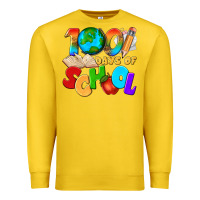 Lemon 100 days of school Premium Sweatshirt - texasbilliewilder