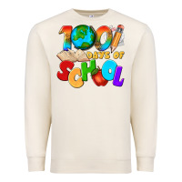 Sandshell 100 days of school Premium Sweatshirt - texasbilliewilder