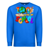 True Royal 100 days of school Premium Sweatshirt - texasbilliewilder