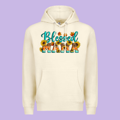 Blessed Mama Premium Hoodie Designed By Artiststas