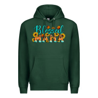 Sports Green Blessed Mama Premium Hoodie - Artiststas