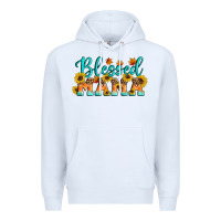White Blessed Mama Premium Hoodie - Artiststas