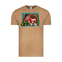 Vintage Camel farm life tractor cow pig rooster Vintage Tee - Artiststas