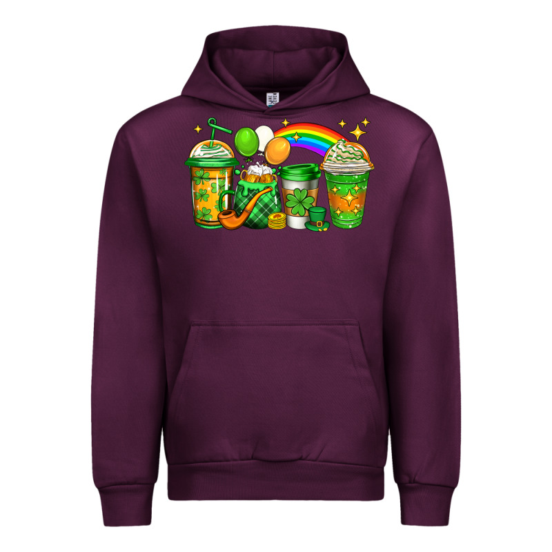 St Patricks Coffee Urban Hoodie by Jasminsmagicworld | Teevron