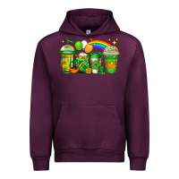 Mauve Wine st patricks coffee Urban Hoodie - Jasminsmagicworld