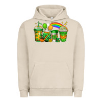 Pigment French Oak st patricks coffee Urban Hoodie - Jasminsmagicworld