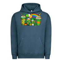 Pigment Midnight Navy st patricks coffee Urban Hoodie - Jasminsmagicworld