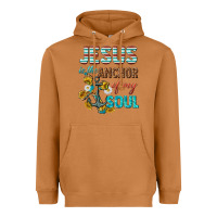 Meerkat jesus is the anchor of my soul Heavyweight Hoodie - texasbilliewilder
