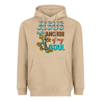 Mushroom jesus is the anchor of my soul Heavyweight Hoodie - texasbilliewilder