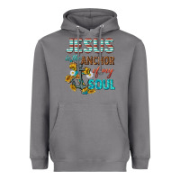 Storm jesus is the anchor of my soul Heavyweight Hoodie - texasbilliewilder