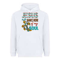White jesus is the anchor of my soul Heavyweight Hoodie - texasbilliewilder