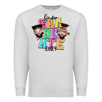 Dove Grey kinder graduate 2024 Premium Sweatshirt - texasbilliewilder