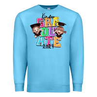 Ocean Blue kinder graduate 2024 Premium Sweatshirt - texasbilliewilder