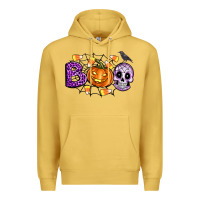 Antique Gold Boo halloween Premium Hoodie - Artiststas