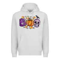 Dove Grey Boo halloween Premium Hoodie - Artiststas