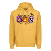 Mustard Boo halloween Premium Hoodie - Artiststas