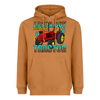 Meerkat just a boy who loves tractor Heavyweight Hoodie - texasbilliewilder
