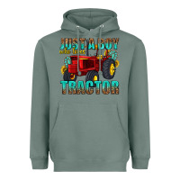 Sage just a boy who loves tractor Heavyweight Hoodie - texasbilliewilder