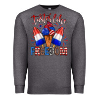 Charcoal Heather taster like freedom Premium Sweatshirt - Zillion Design Studio