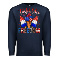 Navy taster like freedom Premium Sweatshirt - Zillion Design Studio