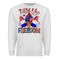Oatmeal Heather taster like freedom Premium Sweatshirt - Zillion Design Studio