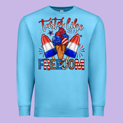 Taster Like Freedom Premium Sweatshirt Designed By Zillion Design Studio