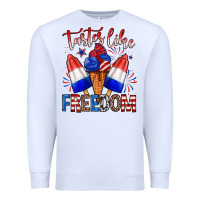 White taster like freedom Premium Sweatshirt - Zillion Design Studio