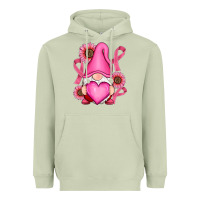 Matcha Breast Cancer gnomes Heavyweight Hoodie - RanaPortraitStore