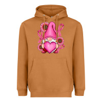 Meerkat Breast Cancer gnomes Heavyweight Hoodie - RanaPortraitStore