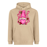 Mushroom Breast Cancer gnomes Heavyweight Hoodie - RanaPortraitStore