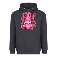 Smoke Breast Cancer gnomes Heavyweight Hoodie - RanaPortraitStore