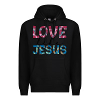 Black love like jesus Premium Hoodie - JahusDesignShop