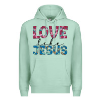 Seafoam love like jesus Premium Hoodie - JahusDesignShop