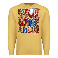 Antique Gold red wine and blue Premium Sweatshirt - Zillion Design Studio