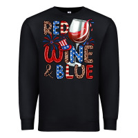 Black red wine and blue Premium Sweatshirt - Zillion Design Studio
