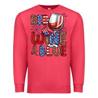 Cardinal red wine and blue Premium Sweatshirt - Zillion Design Studio