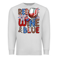 Dove Grey red wine and blue Premium Sweatshirt - Zillion Design Studio
