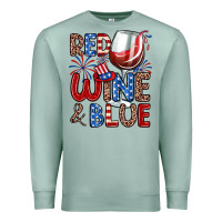 Seafoam red wine and blue Premium Sweatshirt - Zillion Design Studio
