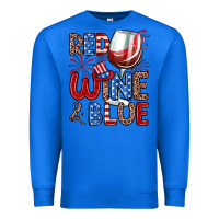 True Royal red wine and blue Premium Sweatshirt - Zillion Design Studio