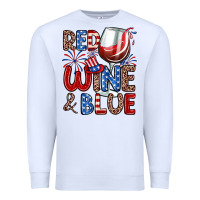 White red wine and blue Premium Sweatshirt - Zillion Design Studio