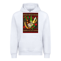 White beer bottles with mistletoe Urban Hoodie - AdoDesignShop