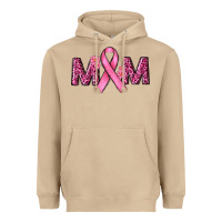 Mushroom Breast Cancer Awareness Mom Heavyweight Hoodie - RanaPortraitStore